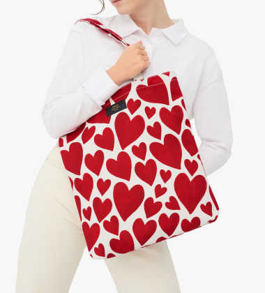 Torba z recyclingu 21,5x16,5 Tote Bag AMOUR
