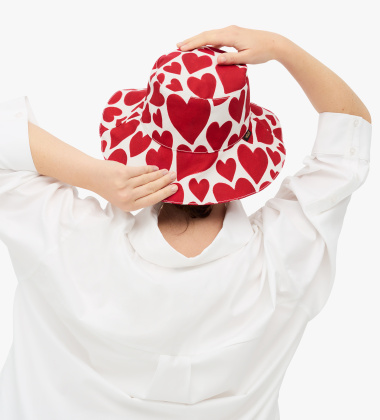 Stylowy kapelusz typu Bucket Hat 58 cm One Size AMOUR
