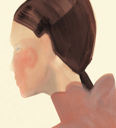Poster 50x70 THE PONY TAIL by Amelie Hegardt