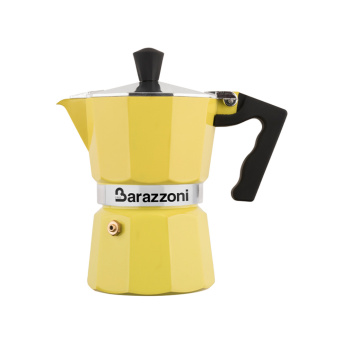 Kawiarka LA CAFFETIERA 3TZ Yellow by Barazzoni
