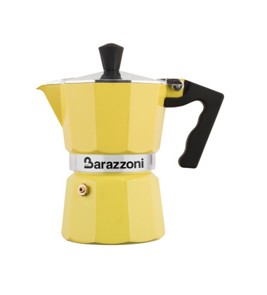 Kawiarka LA CAFFETIERA 3TZ Yellow by Barazzoni