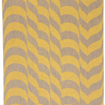 Ścierka kuchenna lniana Alvar Aalto 47x70 cm Linen-Yellow