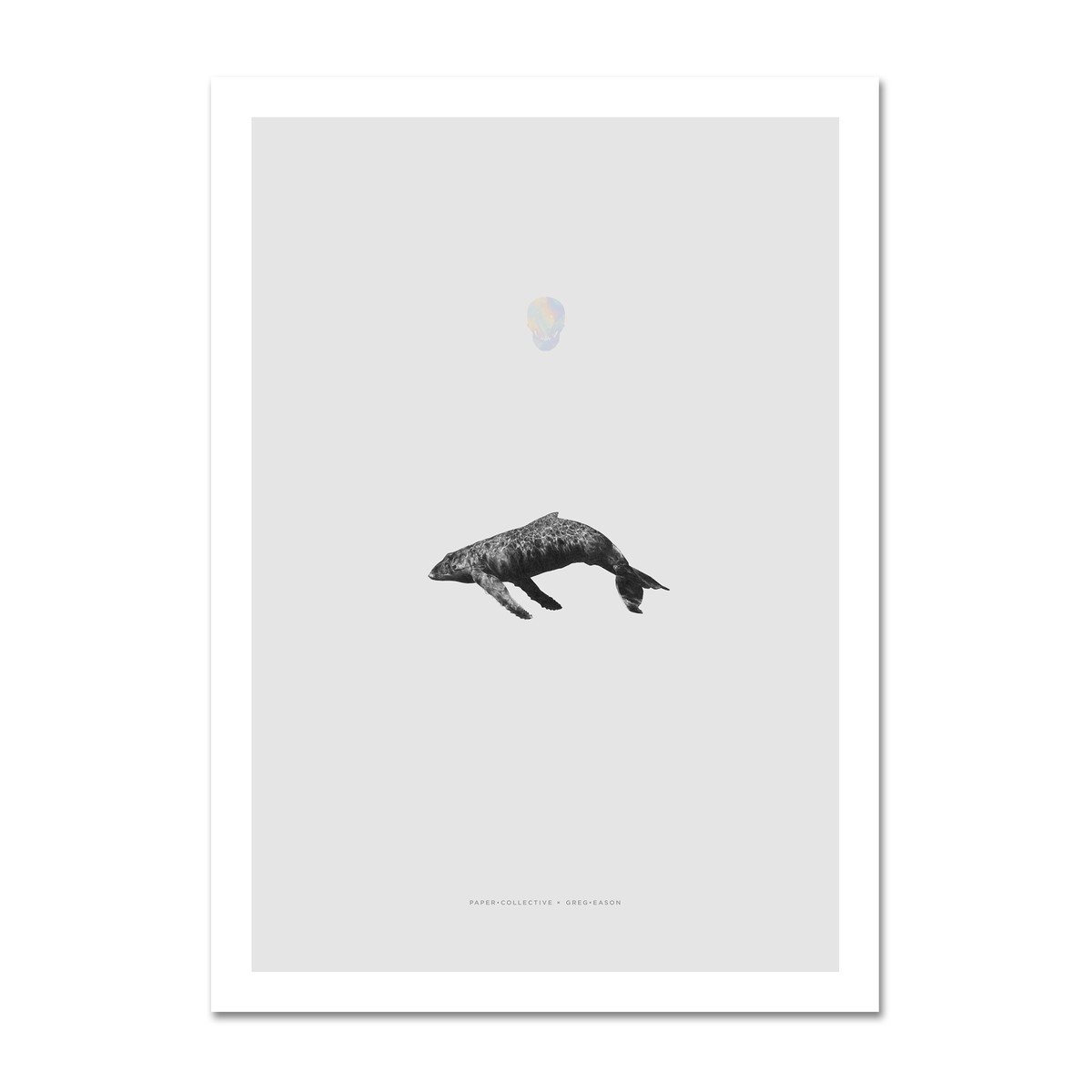 PAPER COLLECTIVE WHALE REPRISE ポスター ポスターWHALE REPRISE ポスター 50cm×70cm / PAPER COLLECTIVE