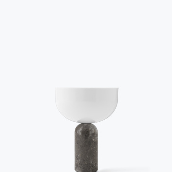 Lampa stołowa KIZU Portable Table Lamp H30 cm Gris du Marais Marble