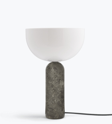 Lampa stołowa KIZU Table Large Lamp H45 cm Gris du Marais Marble