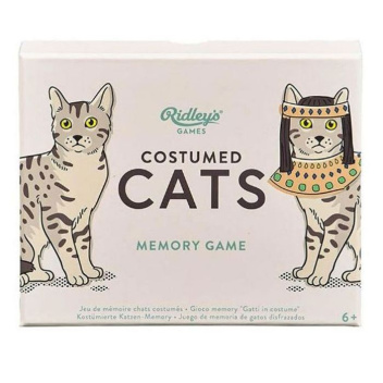 Memo COSTUME CATS Memory Game by Ridley's Games