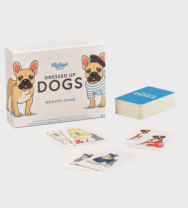 Memo DRESS UP DOGS Memory Game by Ridley's Games