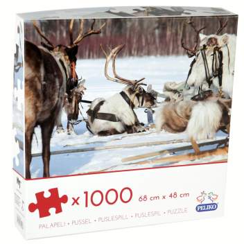 Puzzle Reindeer Puzzle 1000 pcs by Martinex