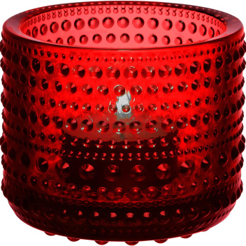 Świecznik KASTEHELMI VOTIVE 64 mm Cranberry