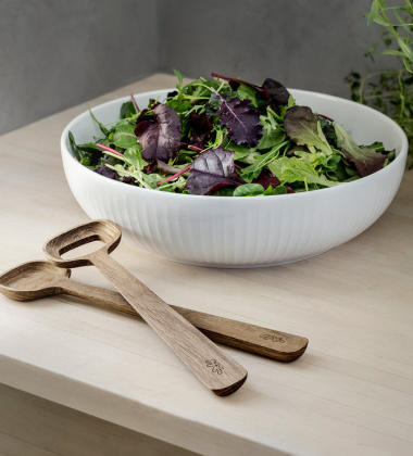Komplet dębowych łyżek do sałatek Hammershøi Salad Serving Set 