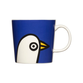 Kubek z porcelany 300 ml BIRDIE Oiva Toikka Mug Blue