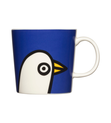 Kubek z porcelany 300 ml BIRDIE Oiva Toikka Mug Blue