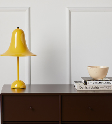 Lampa stołowa PANTOP PORTABLE LED Lamp H30x18 Warm Yellow
