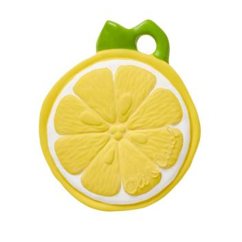 Gryzak z organicznego kauczuku Hevea JOHN LEMON Cytryna