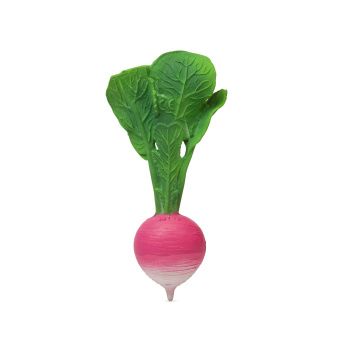 Gryzak z organicznego kauczuku Hevea RAMONA THE RADISH Rzodkiewka