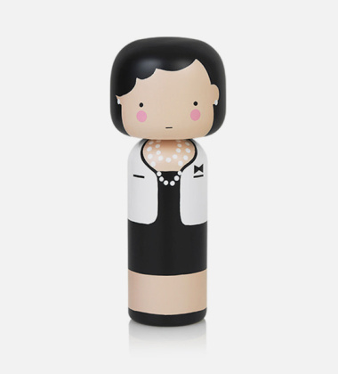 Laleczka Kokeshi COCO 14,5 cm Różowy