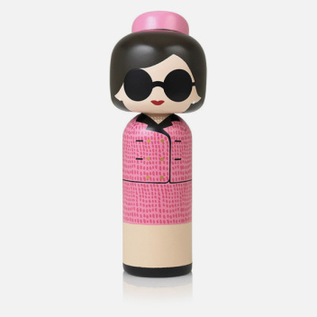 Laleczka Kokeshi AUDREY 16,5 cm Czarna