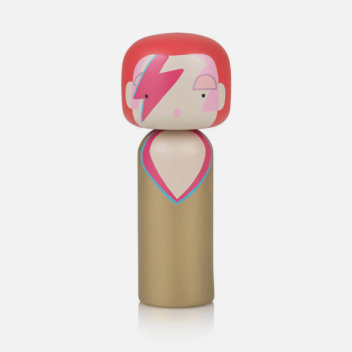 Laleczka Kokeshi ALADDIN SANE 14,5 cm David Bowie