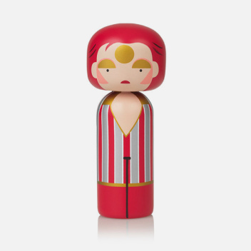 Laleczka Kokeshi ZIGGY STARDUST 14,5 cm David Bowie