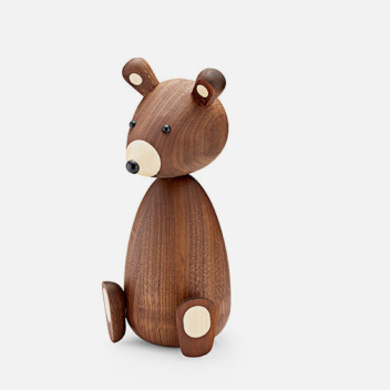 Drewniany Niedźwiadek Mama Bear 18,7 cm Orzech amerykański