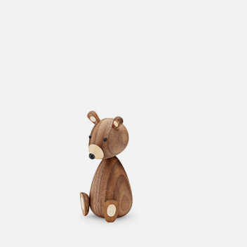 Drewniany Niedźwiadek Baby Bear 11 cm Orzech amerykański
