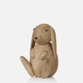 Drewniany Króliczek BUNNY 9 cm Oak