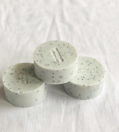 Kremowe mydło 96 g Mint Soap MIĘTOWO-MAKOWE