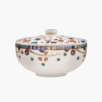 Misa porcelanowa z pokrywą 800 ml TAIKA SOUP BOWL WITH LID White