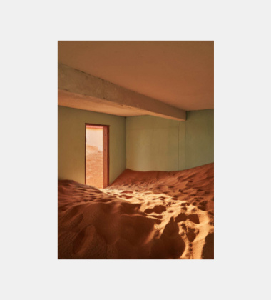 Poster 50x70 SAND VILLAGE I by Stan Desjeux
