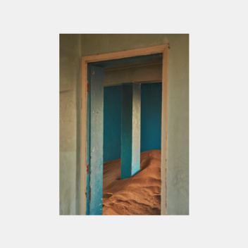Poster 50x70 SAND VILLAGE III by Stan Desjeux