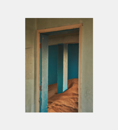 Poster 50x70 SAND VILLAGE III by Stan Desjeux