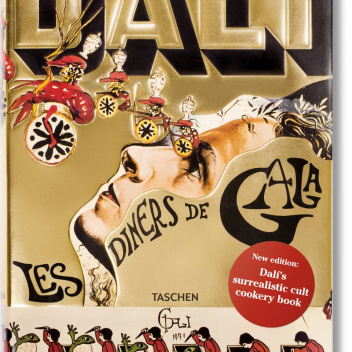 Książka DALI - LES DINERS DE GALA Salvador Dalí’s surrealist cookbook