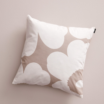 Poszewka na poduszkę 50x50 UNIKKO Cushion Cover Light Grey - Off White