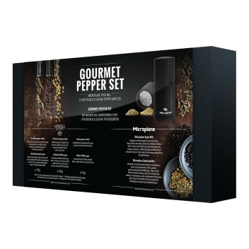 Młynek do pieprzu + Przyprawa 3x Pieprz Gourmet GOURMET PEPPER SET