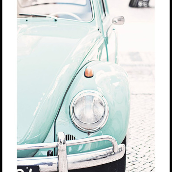 Plakat 50x70 MINT RETRO CAR