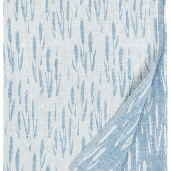 Obrus lub Narzuta OSMANKAAMI 145x200 Linen-Rainy Blue