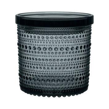 Pojemnik szklany z pokrywką KASTEHELMI JAR 11,6x11,4 Dark Grey