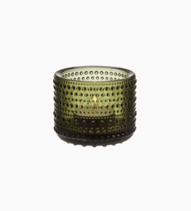 Świecznik KASTEHELMI VOTIVE 64 mm Moss Green
