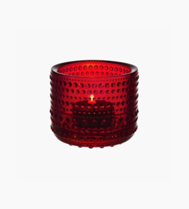 Świecznik KASTEHELMI VOTIVE 64 mm Cranberry