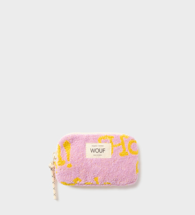 Portfelik frotte Coin Purse HOLA QUE TAL? TERRY