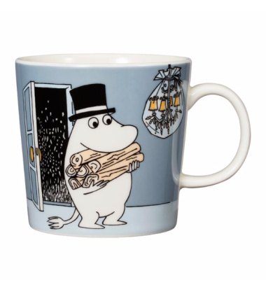 Kubek Muminki 300 ml Moomin MOOMINPAPPA Grey