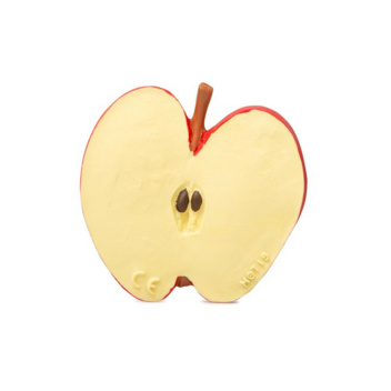 Gryzak z organicznego kauczuku Hevea PEPITA Plaster jabłka