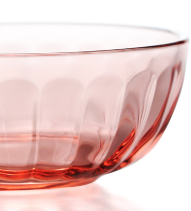 Miseczka szklana RAAMI Bowl 360 ml Salmon Pink