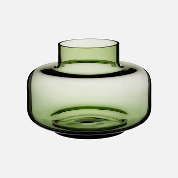 Wazon szklany URNA VASE by Marimekko - Olive