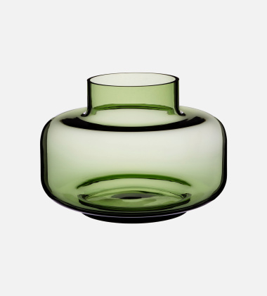 Wazon szklany URNA VASE by Marimekko - Olive