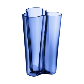 Wazon szklany ALVAR AALTO VASE 25,1 cm Ultramarine Blue