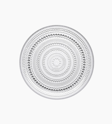 Talerz szklany KASTEHELMI 24,8 cm Clear