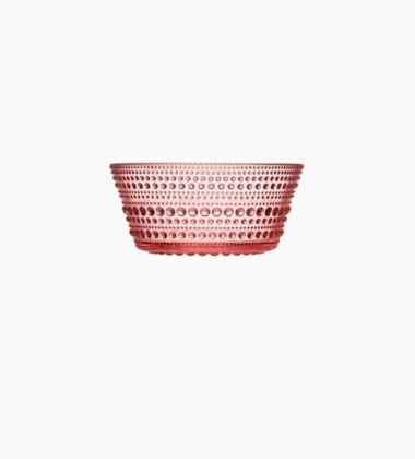 Miseczka szklana KASTEHELMI Bowl 230 ml Salmon Pink