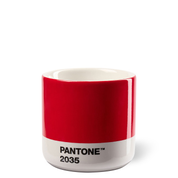 Kubeczek thermo do espresso 110 ml PANTONE MACCHIATO THERMO CUP - Red 2035 C