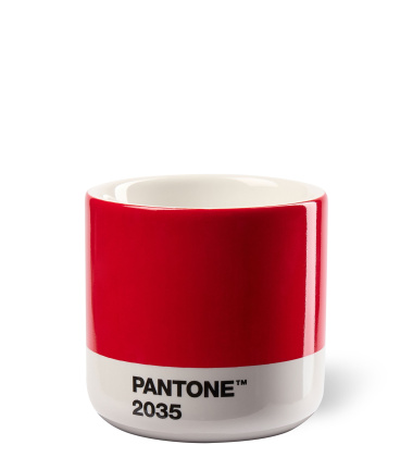 Kubeczek thermo do espresso 110 ml PANTONE MACCHIATO THERMO CUP - Red 2035 C